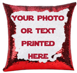 Personalized Sequin Pillow