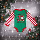 First Christmas Baby Romper