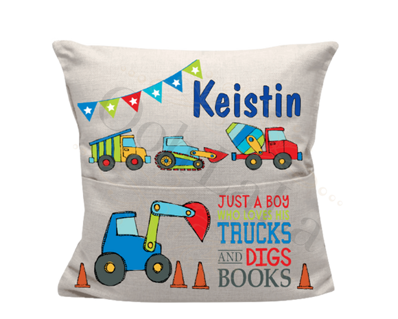 Personalized Reading Pillow